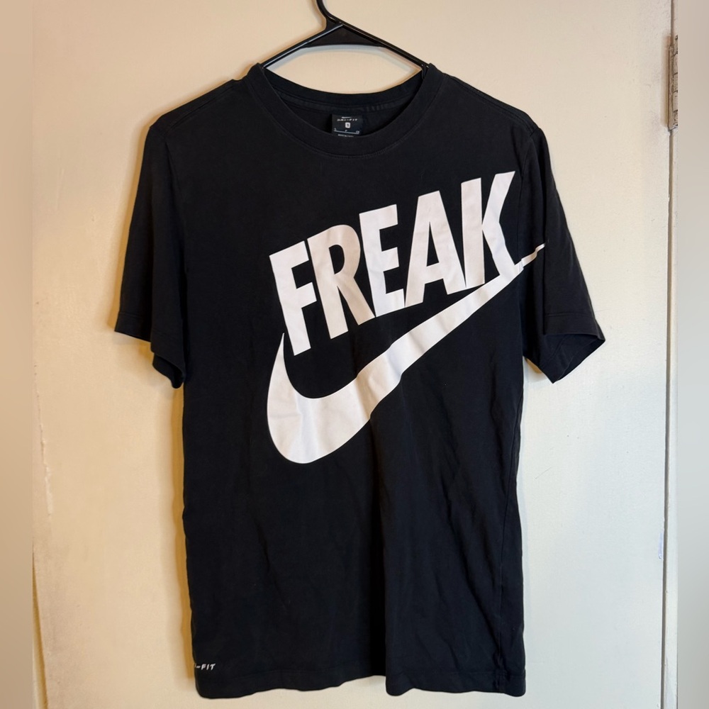 Nike Black Geometric Logo Tee
